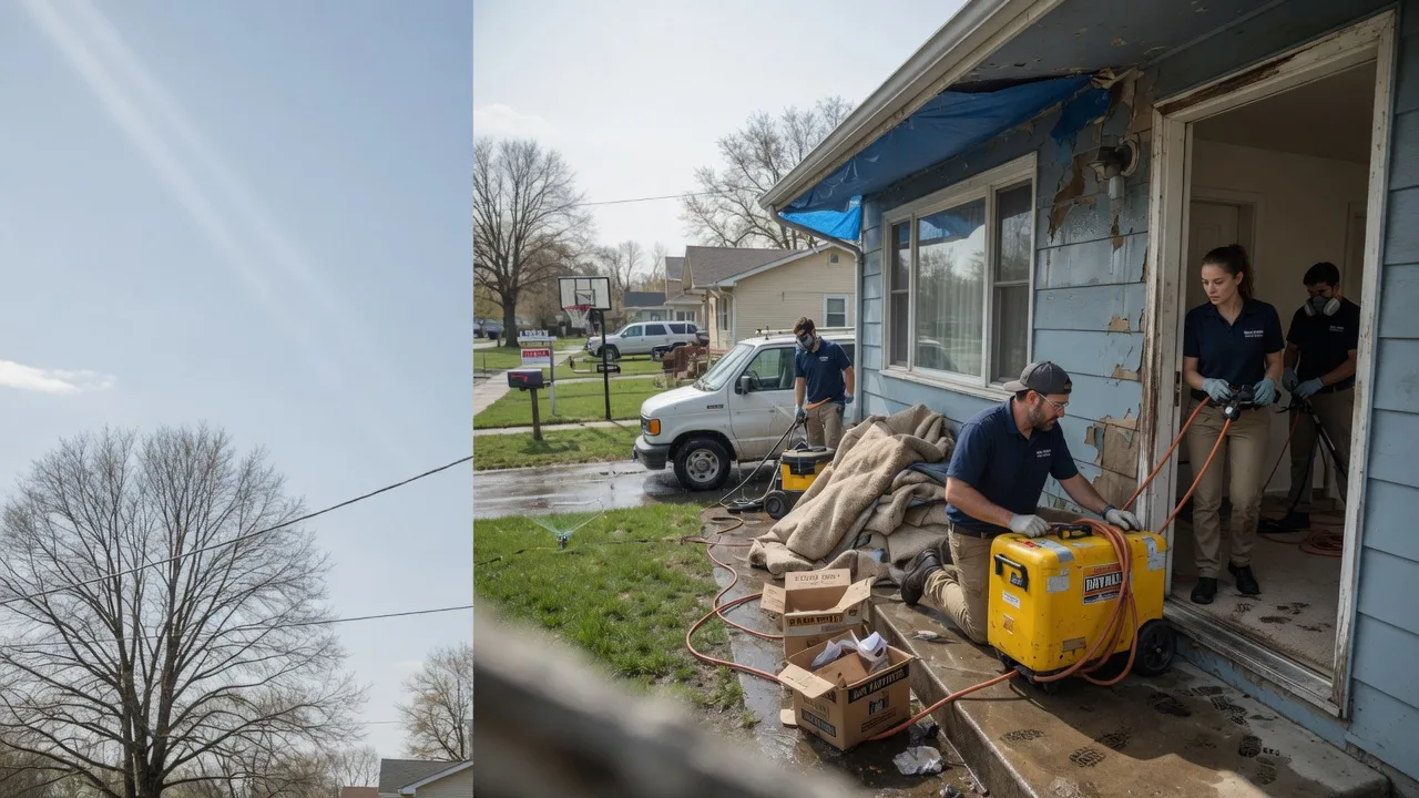 Basement Flood Cleanup in Odenville, AL near me